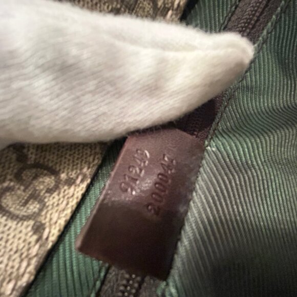 Gucci Canvas & Leather Vintage Monogram Tote - Picture 12 of 12